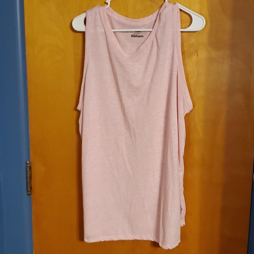 Pink Tek Gear workout sleeveless shirt